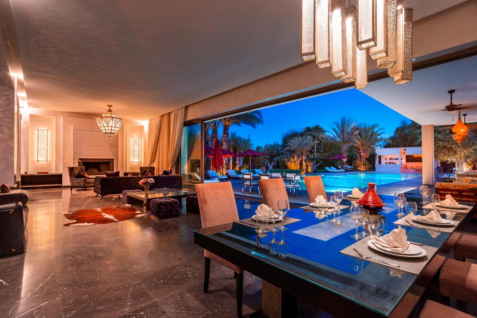 Villa Tal Marrakech Sejour Vip Avec Piscine, Restaurant Et Services Premium Marrakesh