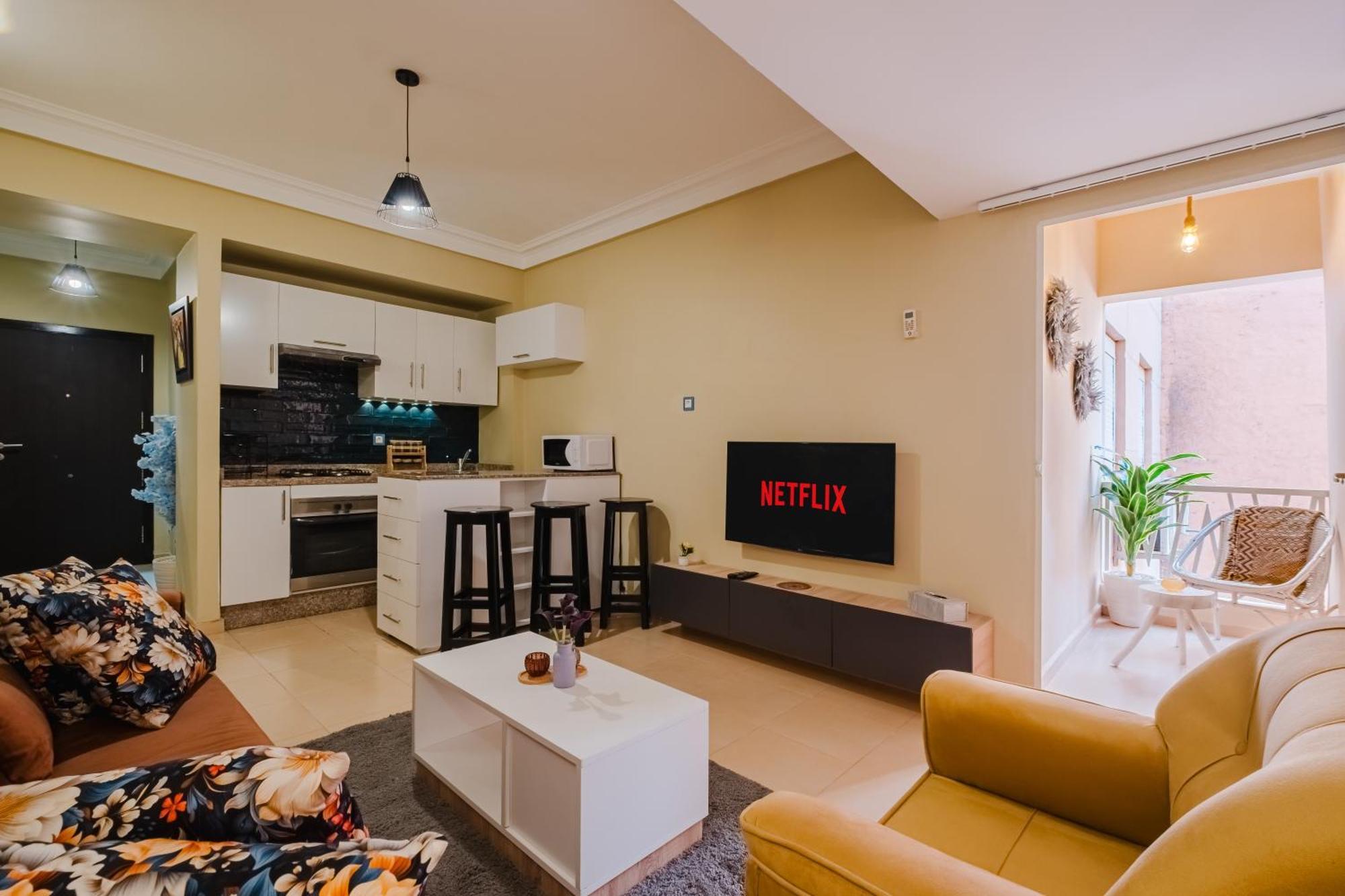 Stylish Compact Flat At Rita - Marrakech Center *
