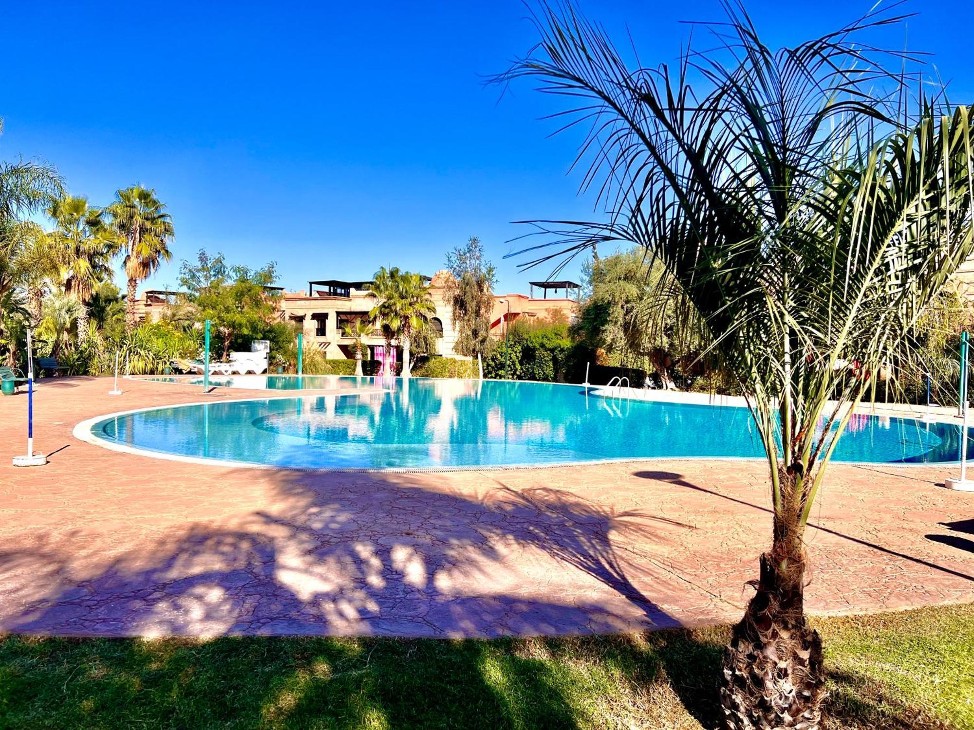 Duplex Luxe Avec Rooftop, 3 Piscines, 2 Chambres, Atlas Golf Marrakech *