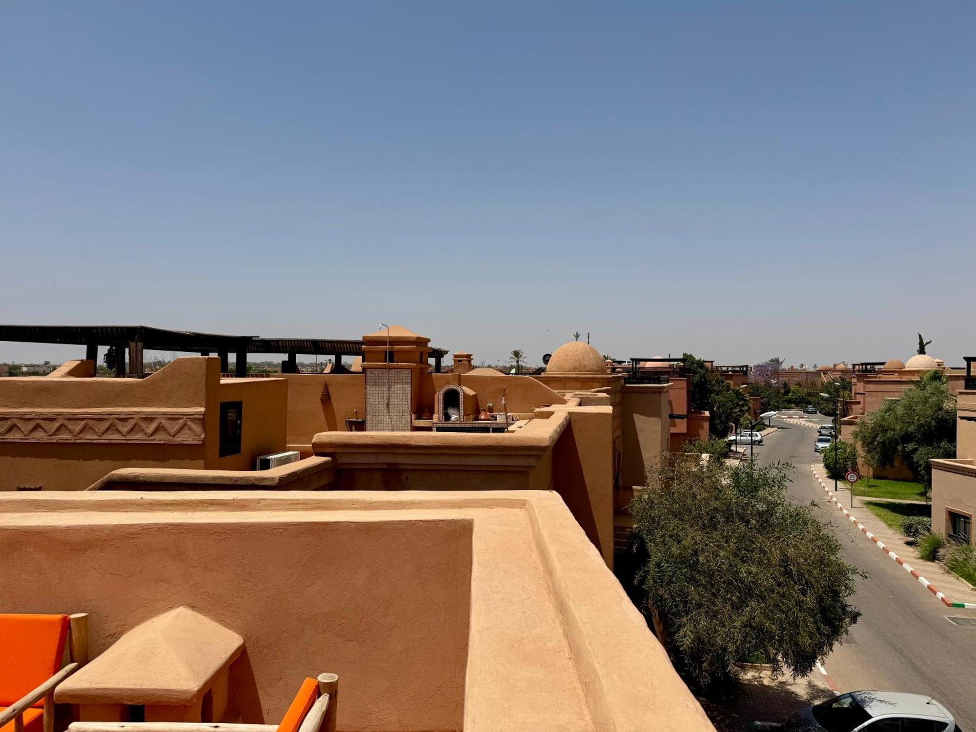 Duplex Luxe Avec Rooftop, 3 Piscines, 2 Chambres, Atlas Golf Marrakech Appartement