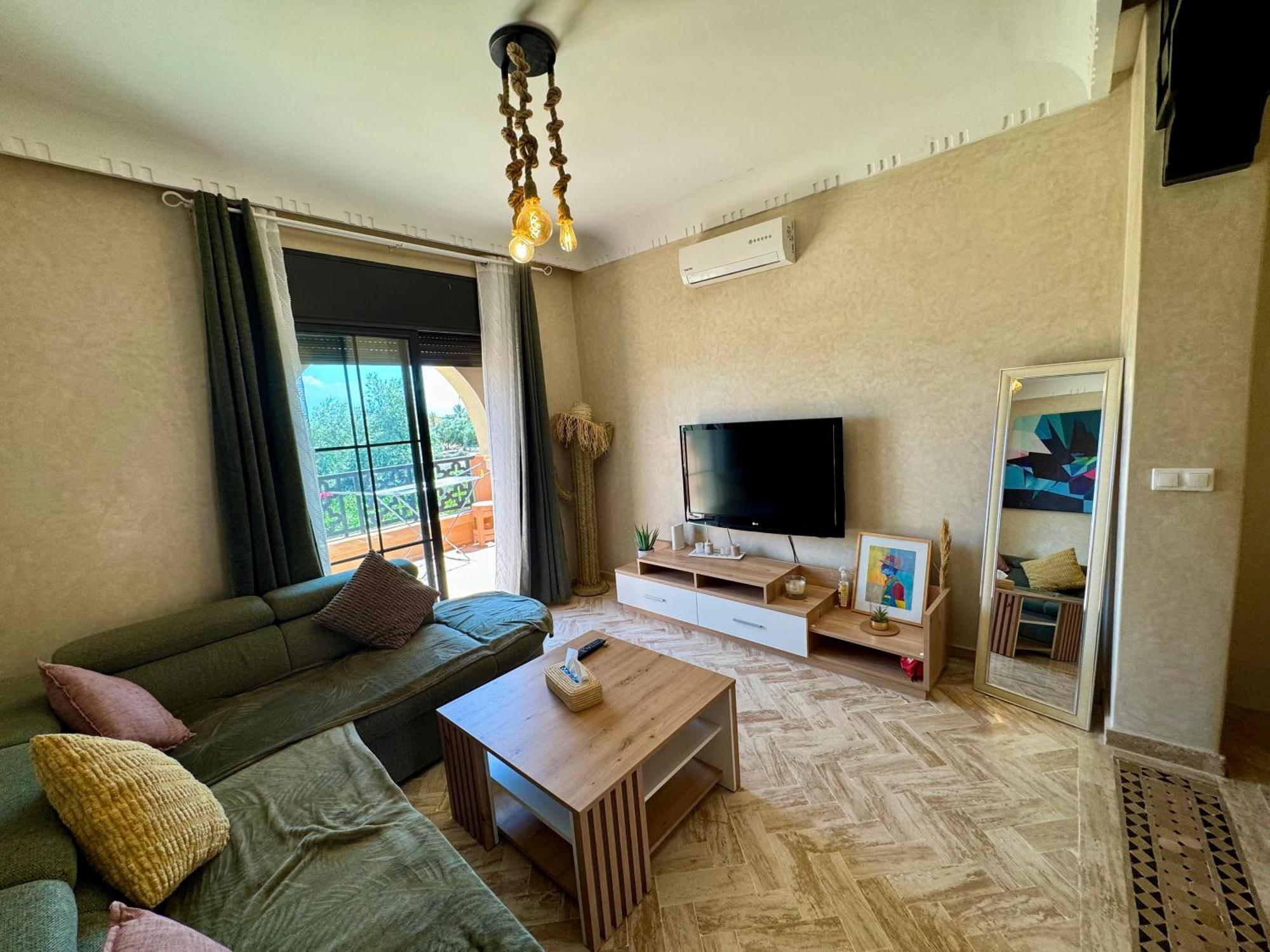 Duplex Luxe Avec Rooftop, 3 Piscines, 2 Chambres, Atlas Golf Marrakech Appartement *