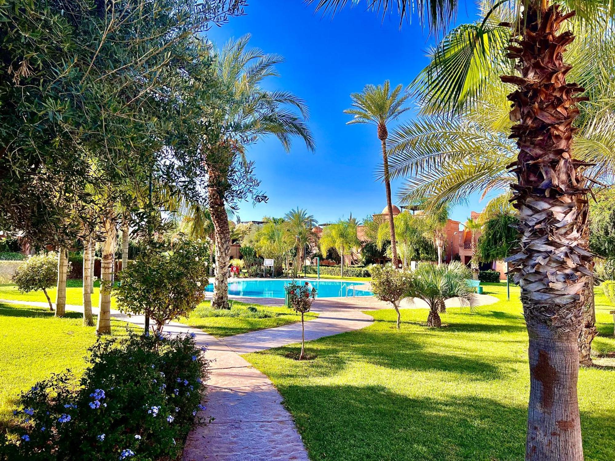Duplex Luxe Avec Rooftop, 3 Piscines, 2 Chambres, Atlas Golf Marrakech Appartement *