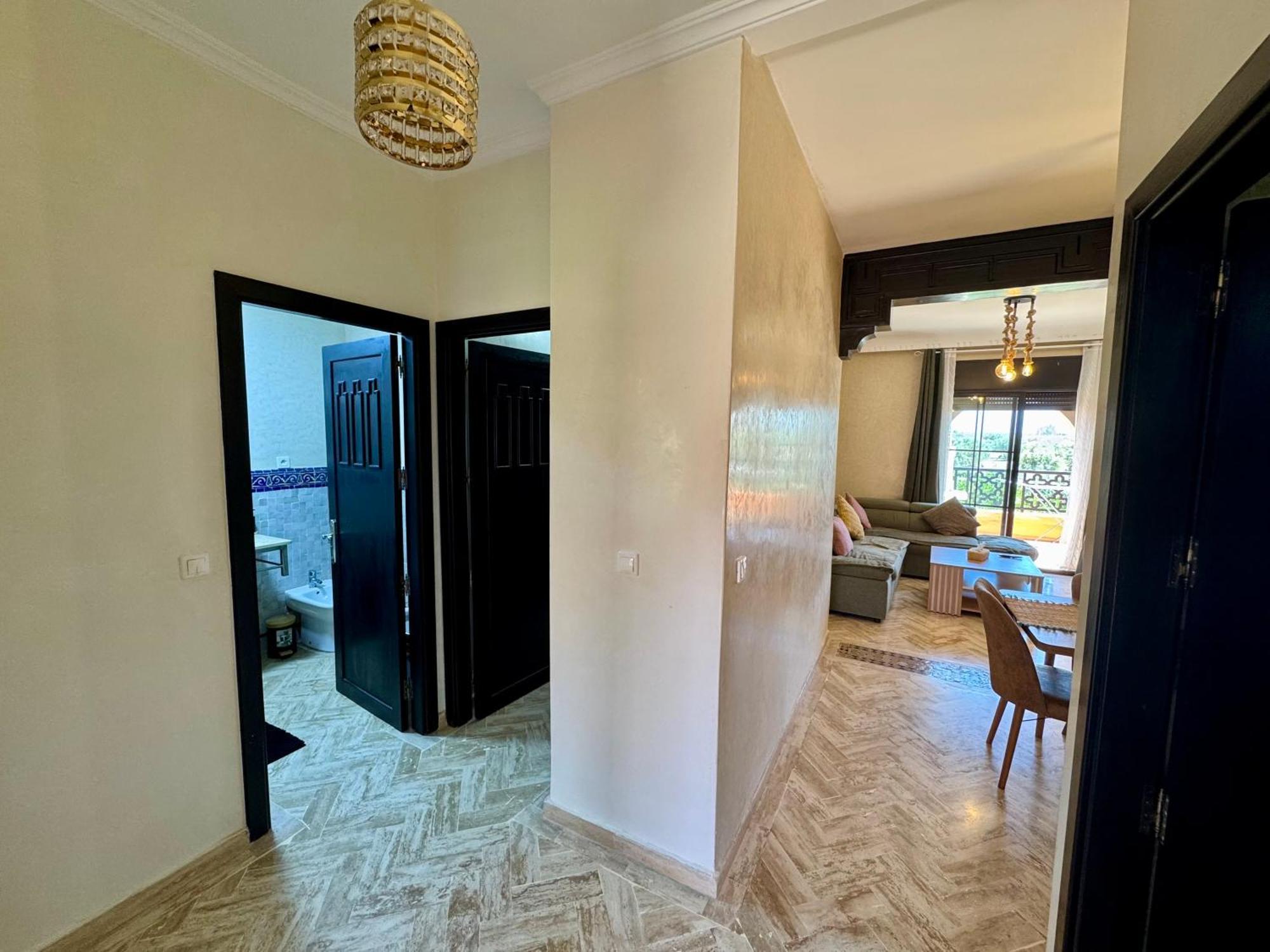 Duplex Luxe Avec Rooftop, 3 Piscines, 2 Chambres, Atlas Golf Marrakech