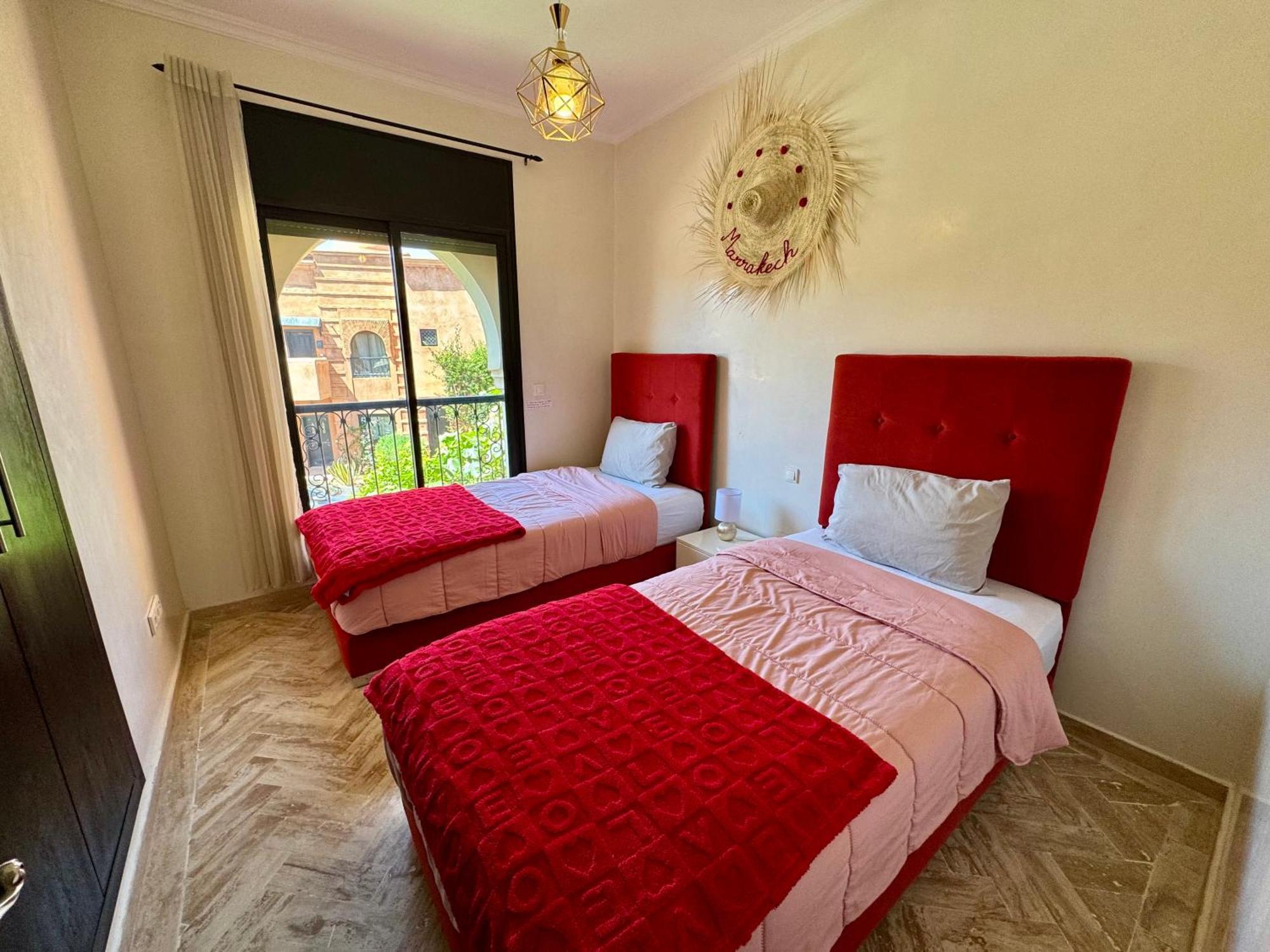 Duplex Luxe Avec Rooftop, 3 Piscines, 2 Chambres, Atlas Golf Marrakech Marrakesh