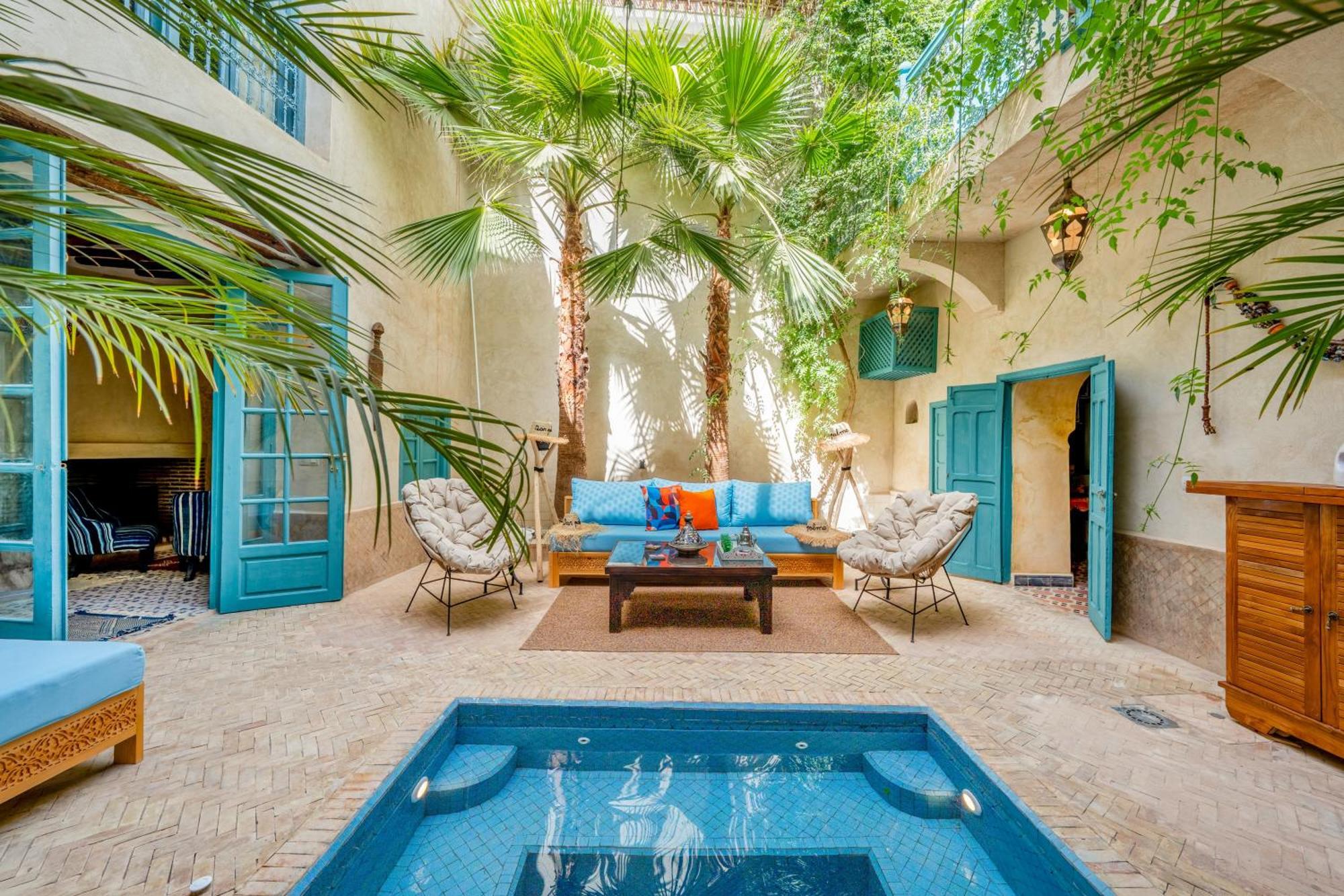 Dar Palma Heated Pool Jacuzzi Heart Of Marrakech Medina Holiday home *