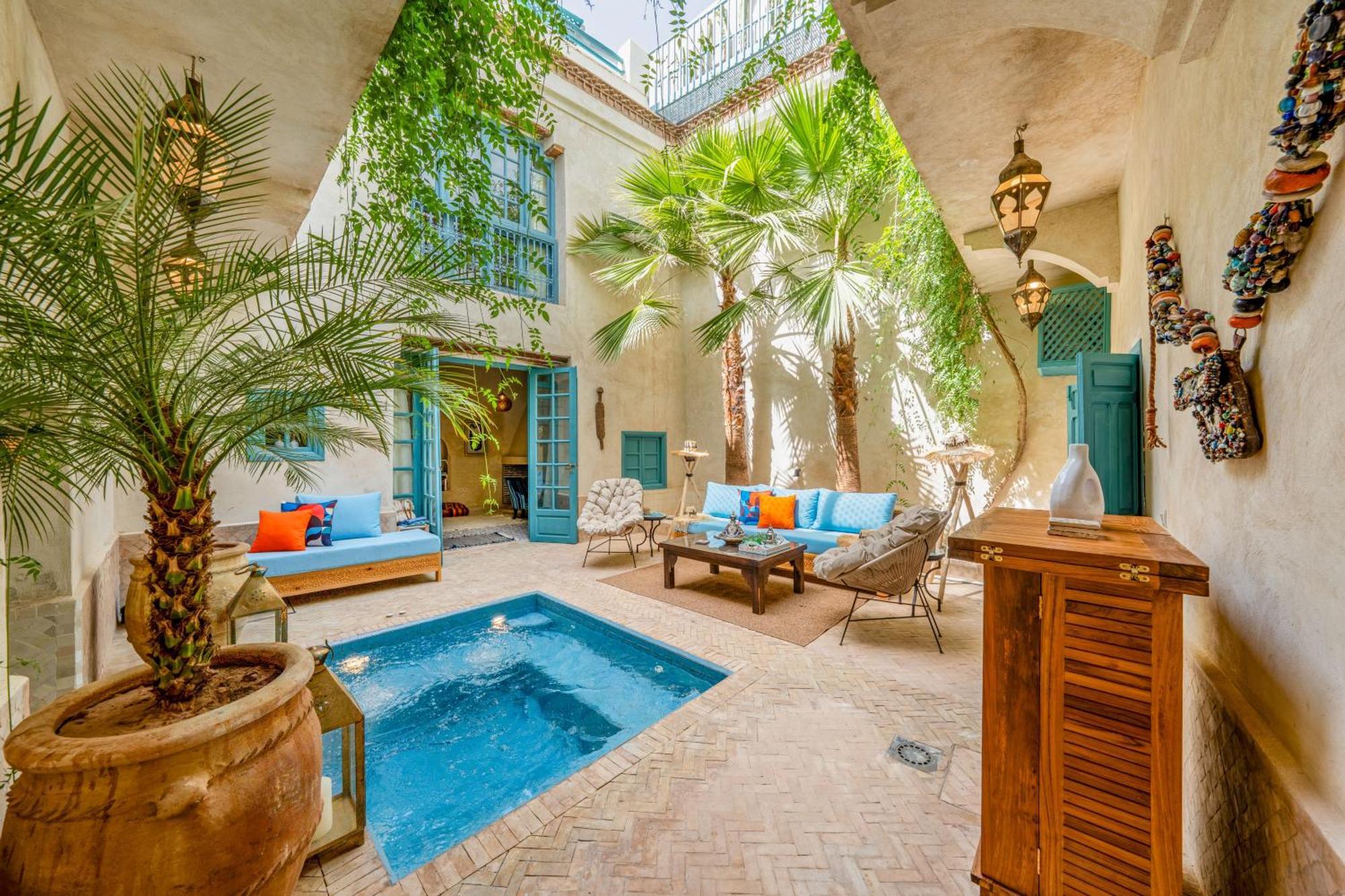 Dar Palma Heated Pool Jacuzzi Heart Of Marrakech Medina Holiday home
