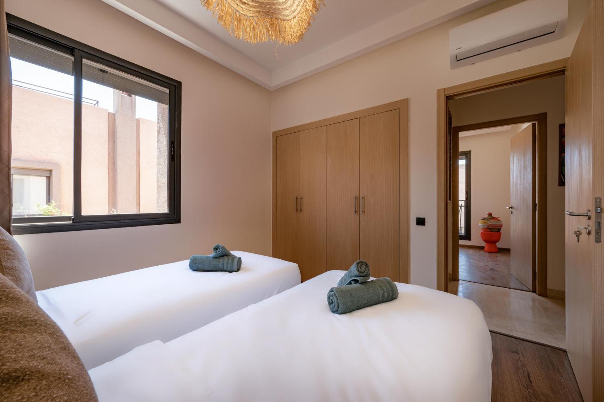 Villa Secret Oasis - 4 Bedroom Rooftop, Pool&ac - Up To 10 Guests Marrakesh