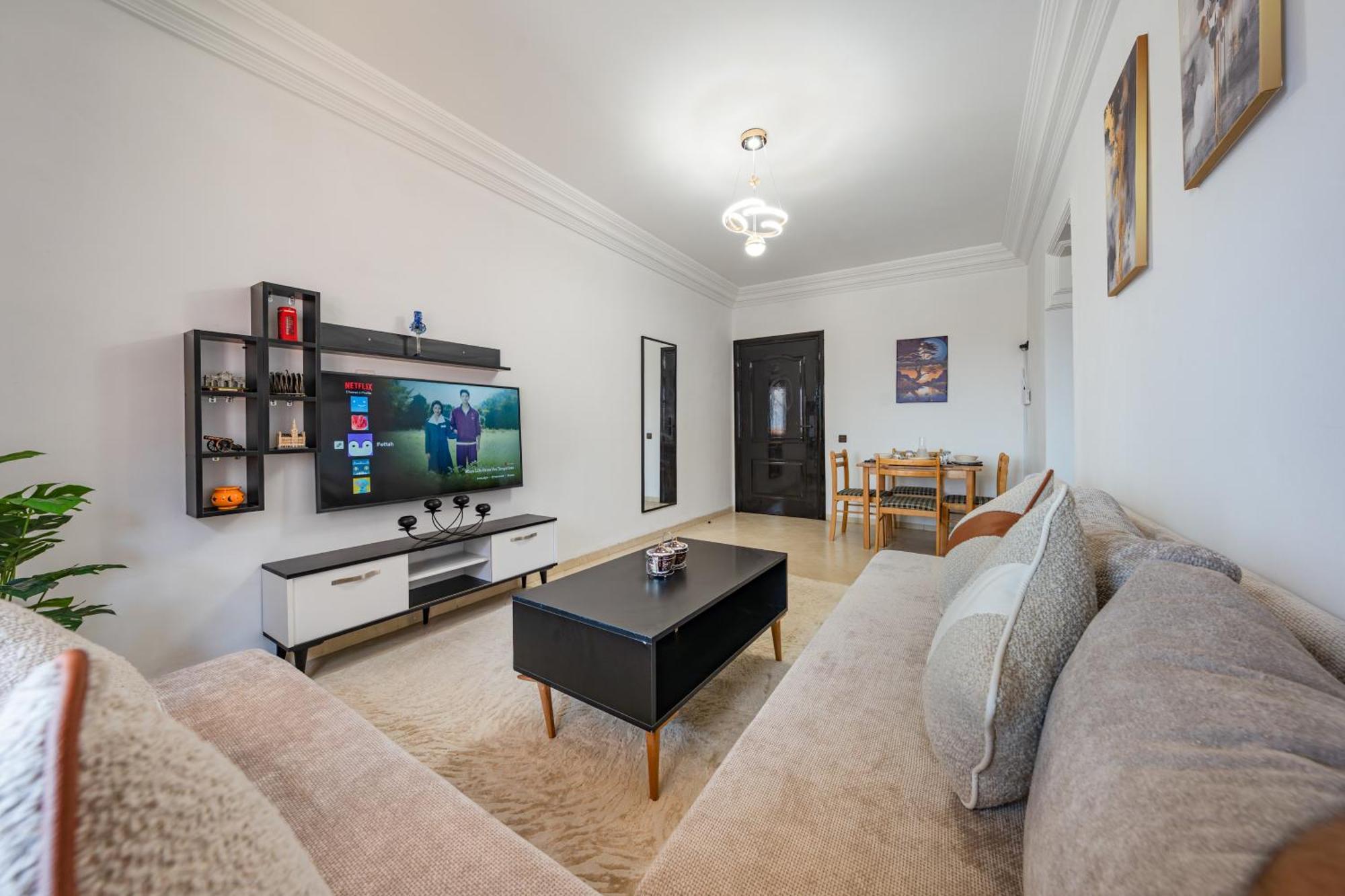 Apartment Traditional-modern Between Mcdonald's And Marjane