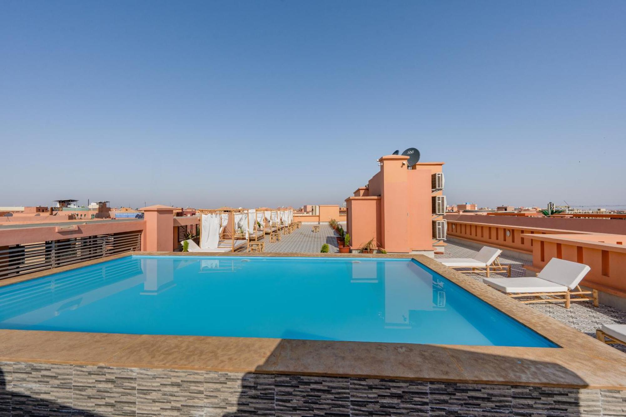 Piscine Chauffee - Sauna - Hammam - Coeur De Gueliz