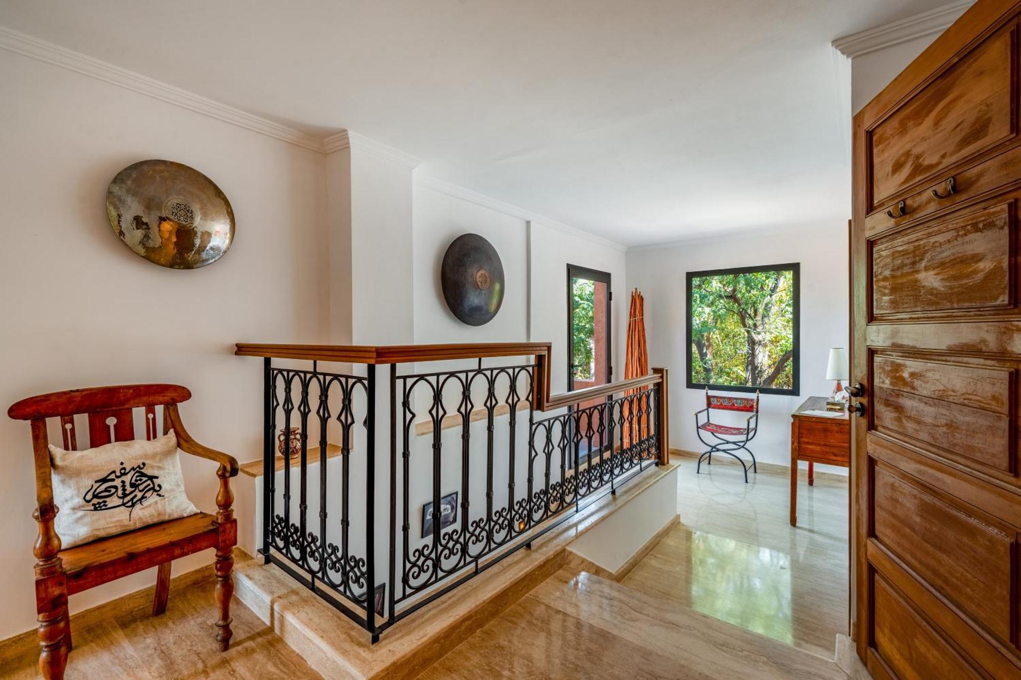 Simari Palmeraie Marrakech Nouveau! Petit Dejeuner Compris-entierement Renovee-superbe Piscine Privee Chauffee-personnel De Maison Inclus-grand Jardin De 2000m2-terrain De Petanque-ambiance Typique Berbere-havre De Paix Villa